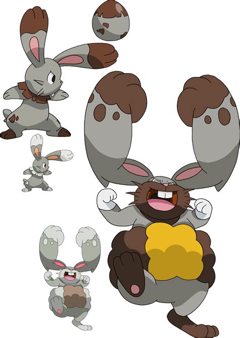 Pokmon evolution guide. . What level does bunnelby evolve